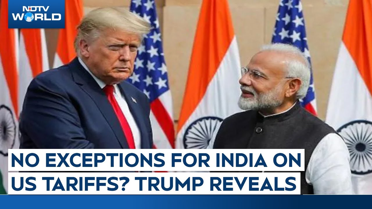 Trump Calls Out India Along With China, Brazil Over Tariffs | Modi-Trump News