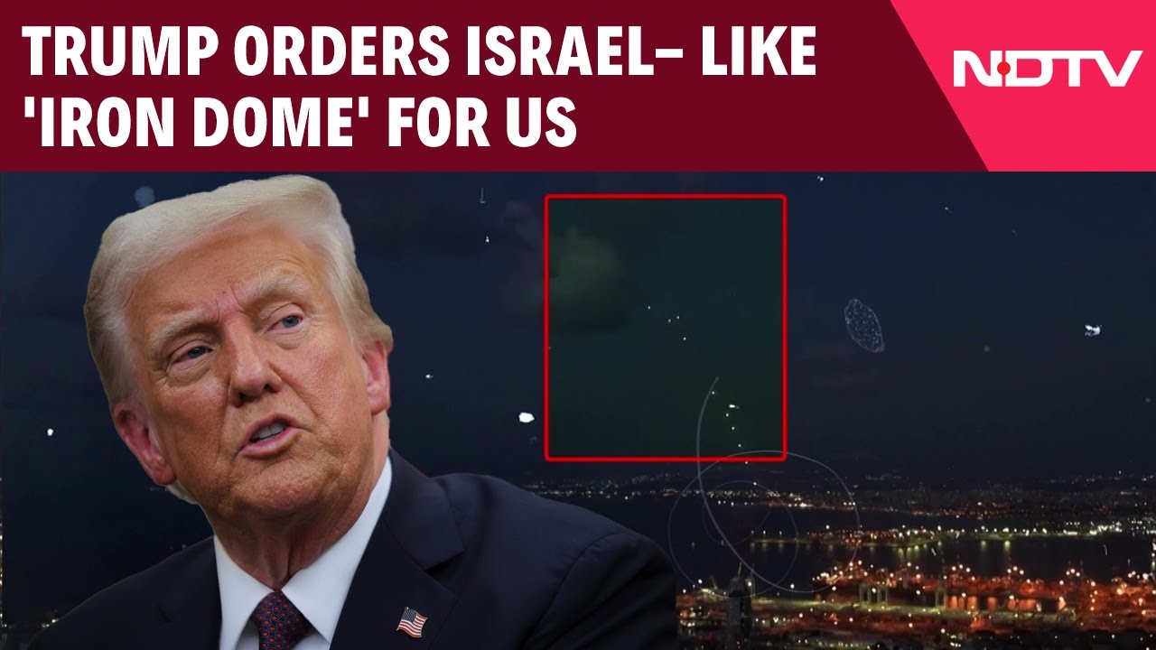 Trump's Executive Order for Israel- Like  'Iron Dome', Says It Will Make US Safe Again