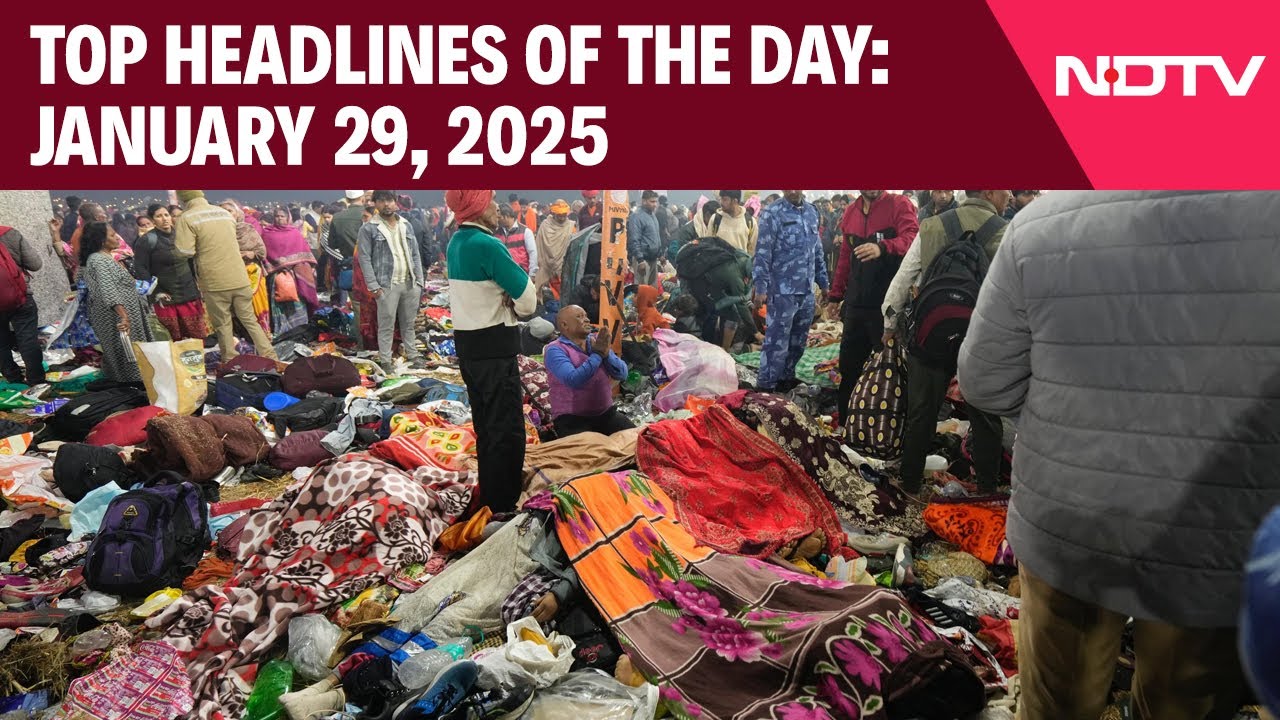 Maha Kumbh News | 30 Injured In Stampede-Like Situation At Kumbh | Top Headlines Of The Day: Jan 29