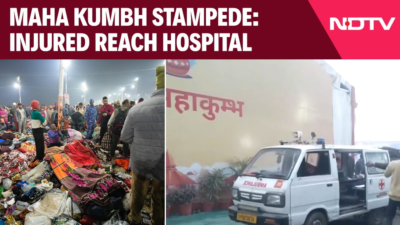 Stampede In Mahakumbh | Maha Kumbh Stampede: Injured Reach Hospital