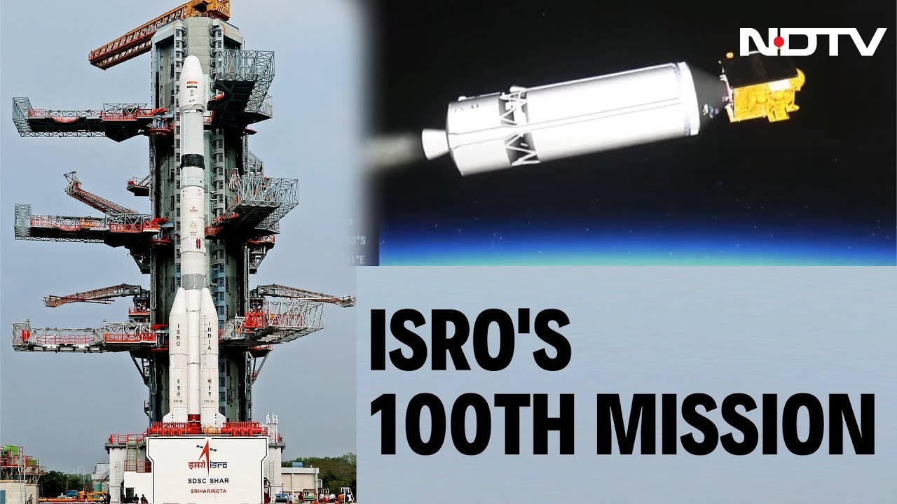 Video : ISRO GSLV Launch | ISRO Hits 100th Rocket Launch Milestone With Navigation Sat Mission