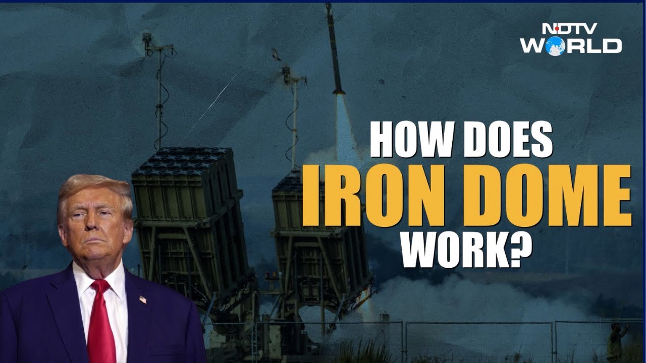 How Does Israel's Missile System Iron Dome Work That Donald Trump Wants To Build?