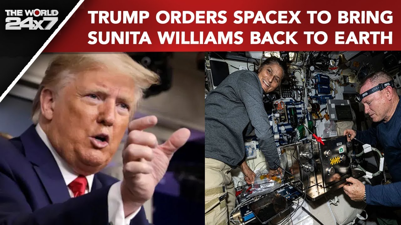 Donald Trump Latest News | Trump Orders Spacex To Bring Sunita Williams Back To Earth