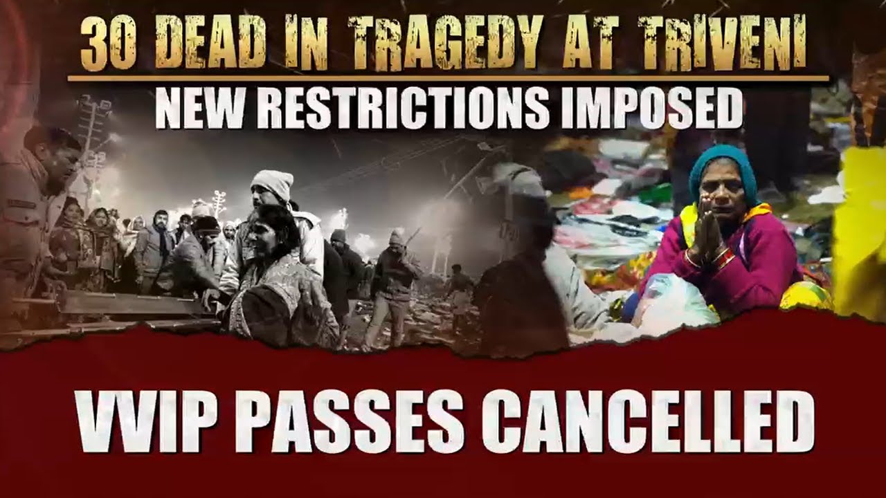 Mahakumbh Stampede Updates | VVIP Passes Cancelled, No Vehicles: Major Changes After Tragic Stampede