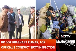 Maha Kumbh Stampede Updates | UP DGP Prashant Kumar, Other Officials Arrive For Spot Inspection Maha Kumbh Stampede Updates | UP DGP Prashant Kumar, Other Officials Arrive For Spot Inspection