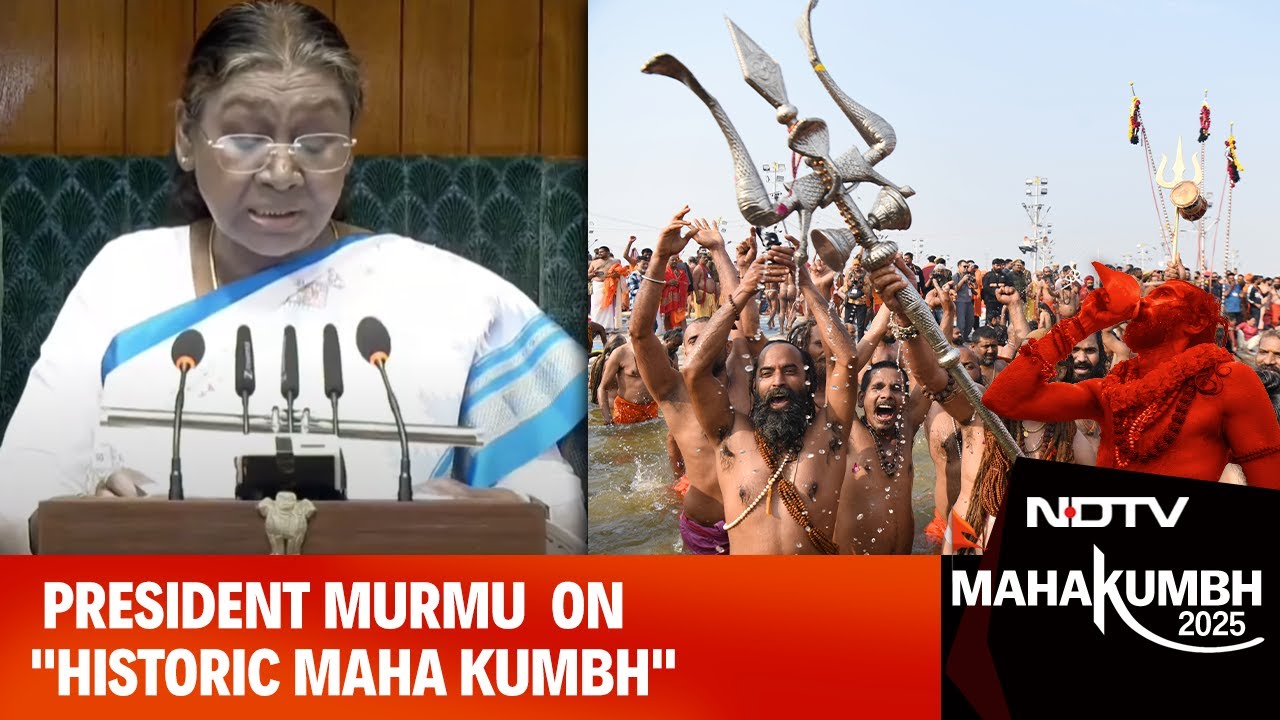 President Murmu Speaks On "Historic Maha Kumbh"