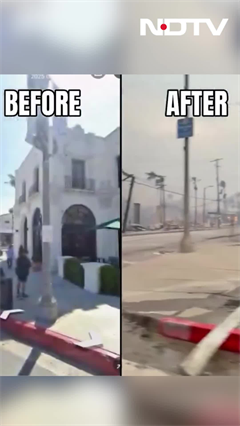 Aftermath Of Los Angeles County After Deadly Wildfires Hit California