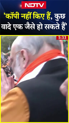 Delhi Elections: 'कॉपी नहीं किए हैं, कुछ वादे एक जैसे हो सकते हैं'- केंद्रीय गृह मंत्री Amit Shah