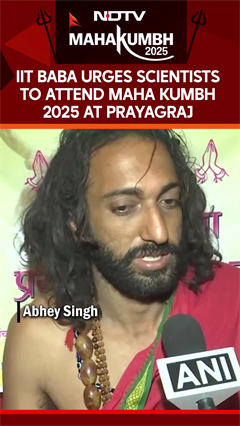 IIT Baba Urges Scientists To Attend Maha Kumbh 2025 At Prayagraj's Triveni Sangam