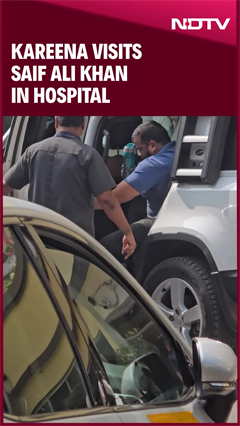 Saif Ali Khan Latest News | Kareena Visits Saif Ali Khan In Hospital Post Stabbing Incident