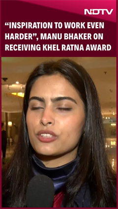 “Inspiration To Work Even Harder”, Manu Bhaker On Receiving Khel Ratna Award
