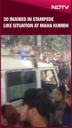 30 Injured In Stampede-Like Situation At Maha Kumbh