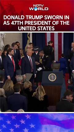 Donald Trump Inauguration | Donald Trump Sworn In As 47Th President Of ...