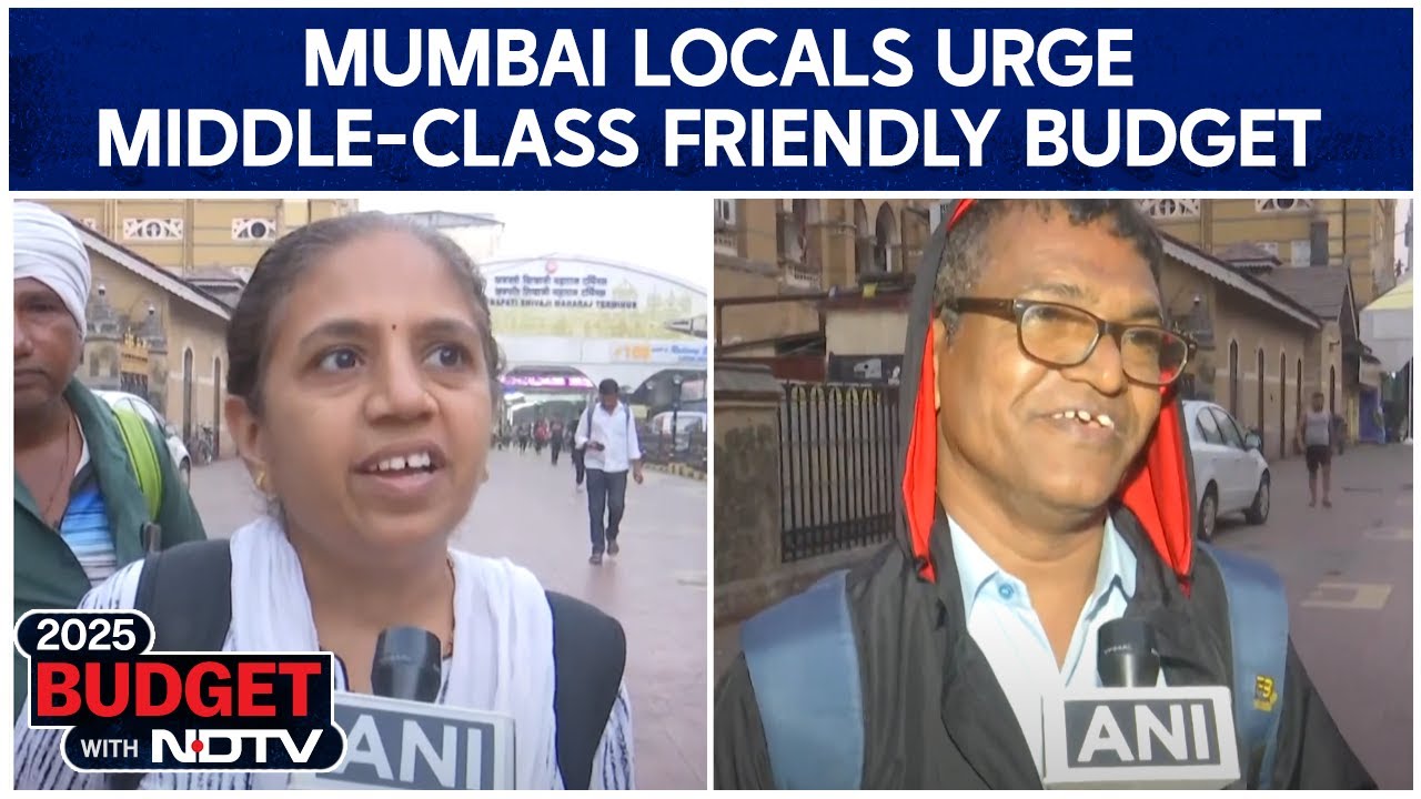 Mumbai Locals Urge Middle-Class Friendly Budget From FM Sitharaman Mumbai Locals Urge Middle-Class Friendly Budget From FM Sitharaman