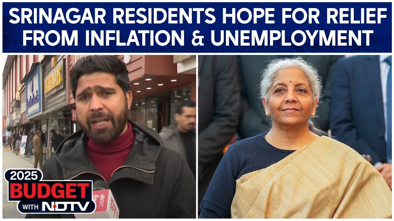 Union Budget 2025 | Srinagar Residents Pin Hopes On Budget For Relief From Inflation & Unemployment
