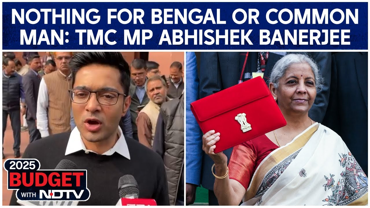 Abhishek Banerjee: Budget Is For Poll-Bound Bihar, Nothing For Bengal, Common Man