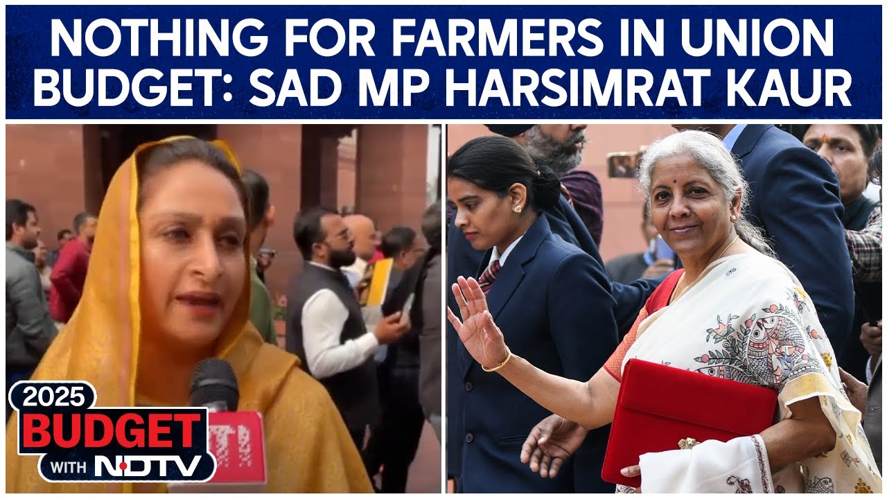 Nothing For Farmers In Union Budget, Says SAD MP Harsimrat Kaur