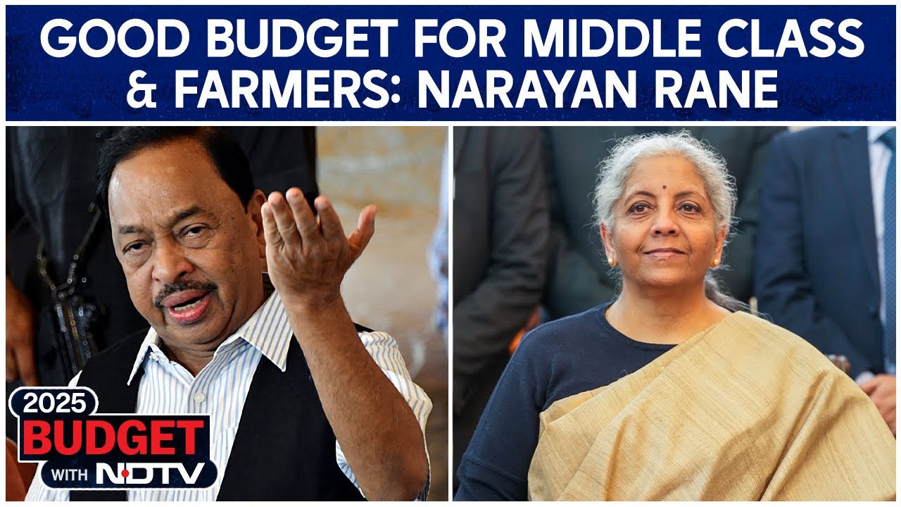 Income Tax News | Good Budget For Middle Class And Farmers: Former Union Minister Narayan Rane