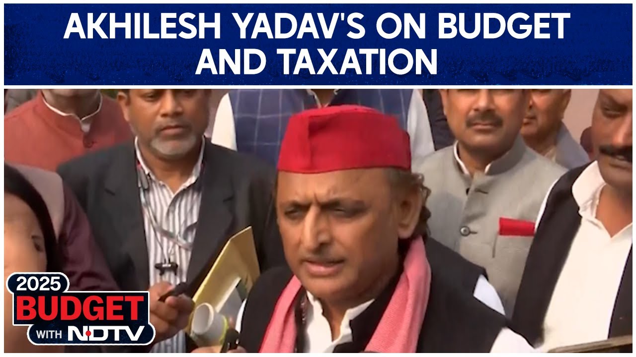 "No Relief For The Poor": Akhilesh Yadav's Stance on Budget And Taxation