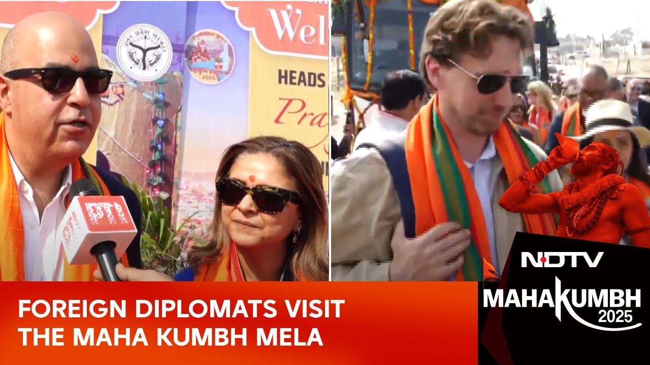 Maha Kumbh 2025 | Foreign Diplomats Visit The Maha Kumbh Mela