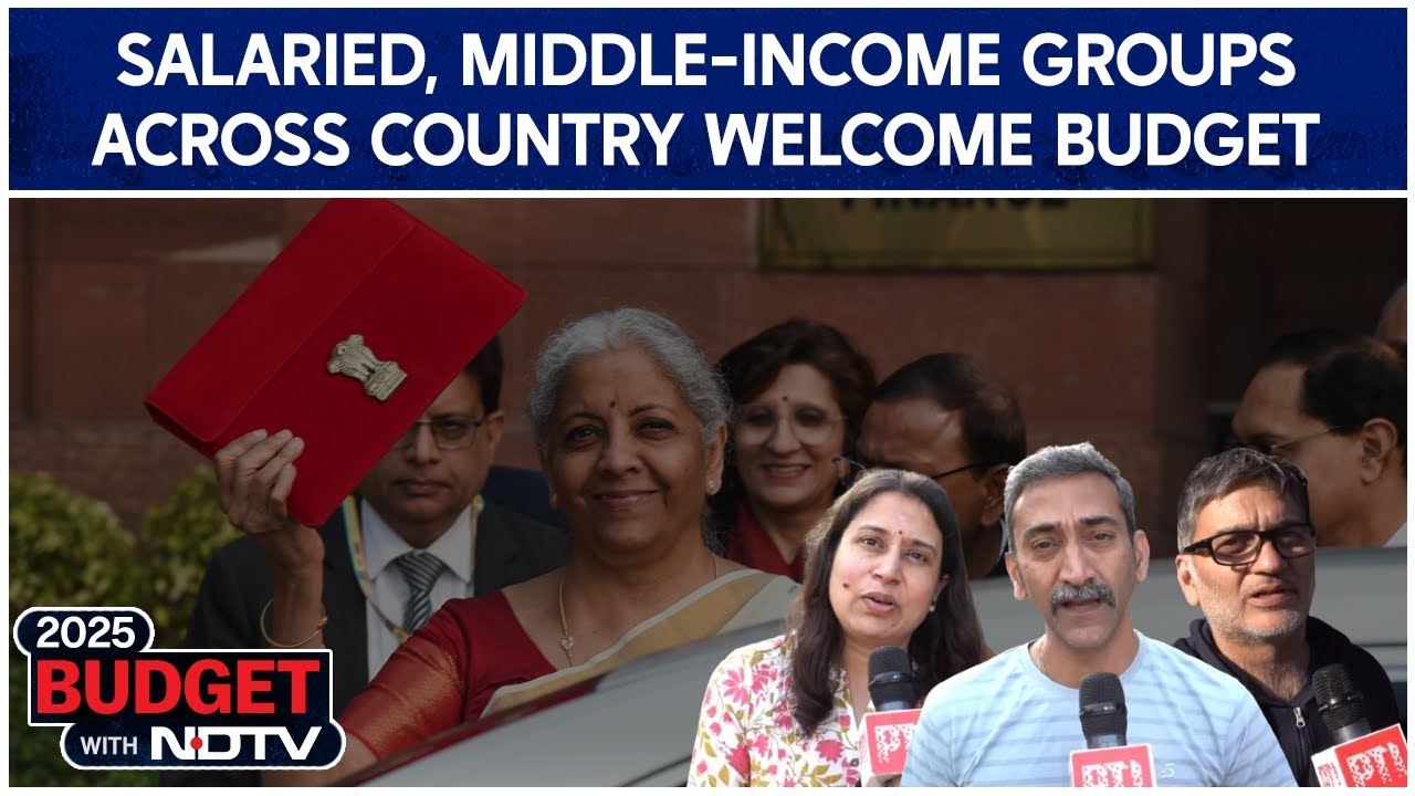 Salaried, Middle-Income Groups Across Country Welcome Budget 2025