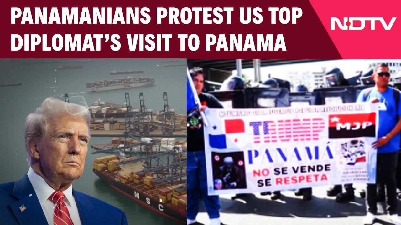 Panama, Not For Sale,' Panamanians Protest Marco Rubio's Visit Amid Canal Dispute