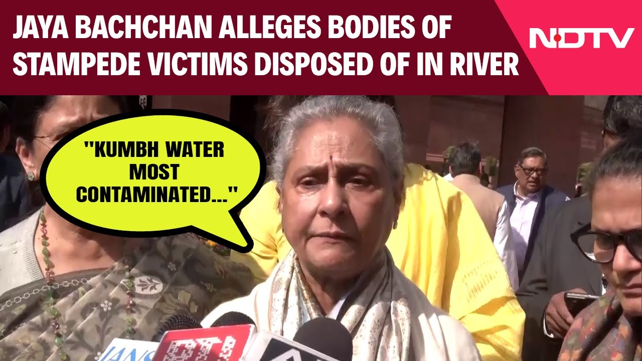 Jaya Bachchan: Kumbh Water Most Contaminated As Bodies Disposed Of In River