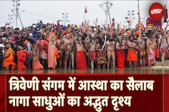 Mahakumbh 2025: Basant Panchmi पर शाही स्नान, नागा साधुओं ने लगाई आस्था की डुबकी | Kumbh Mela 2025 Mahakumbh 2025: Basant Panchmi पर शाही स्नान, नागा साधुओं ने लगाई आस्था की डुबकी | Kumbh Mela 2025