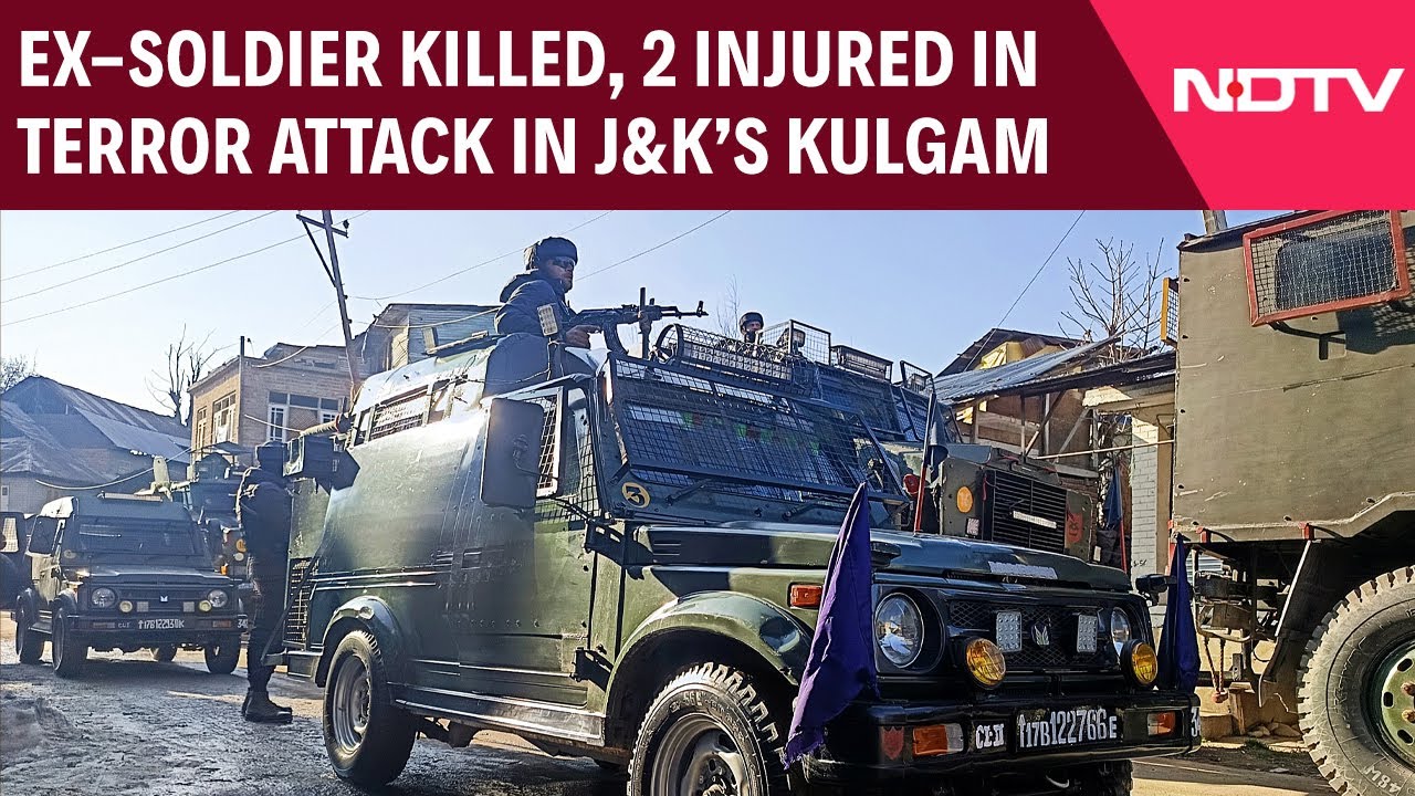 Ex-soldier Killed, 2 Injured In Terrorist Attack In J&K's Kulgam, CM Condemns