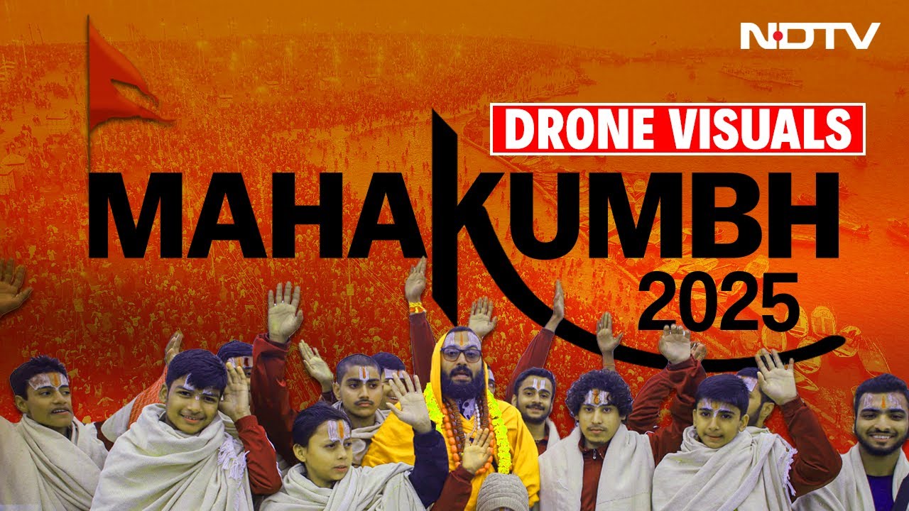 Maha Kumbh News Latest | Maha Kumbh Mela 2025 Drone Visuals | The Largest Religious Congregation On Earth