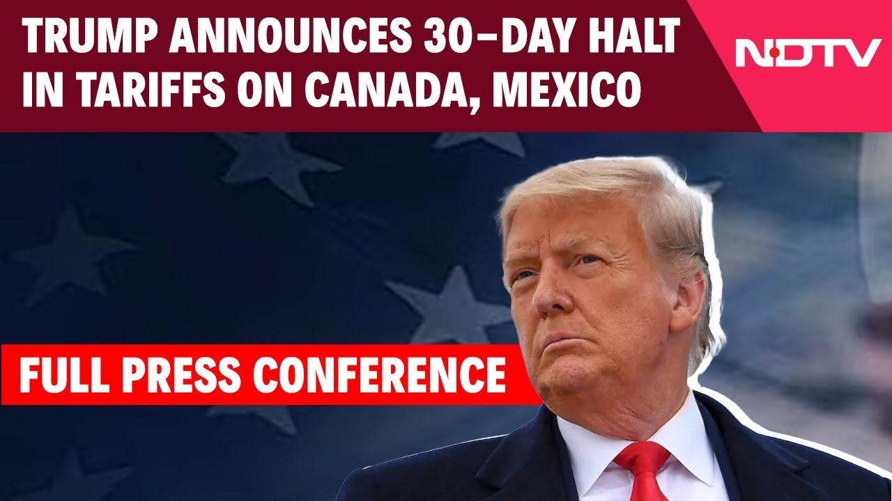 Donald Trump Tariffs: From Tariffs To Negotiations With Mexico, Top Updates From Trump's PC