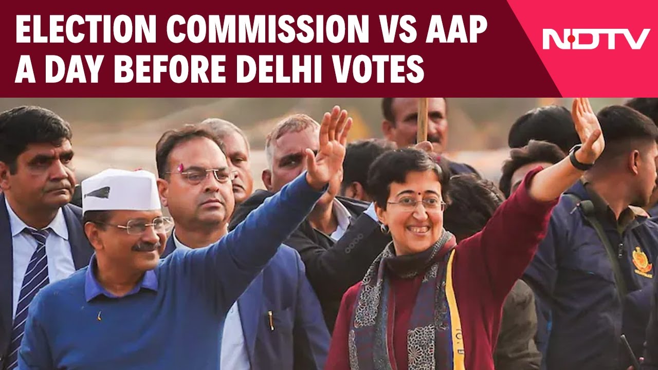 Delhi Election 2025 | "Tactics To Malign": Poll Body Hits Back At AAP A Day Before Delhi Votes