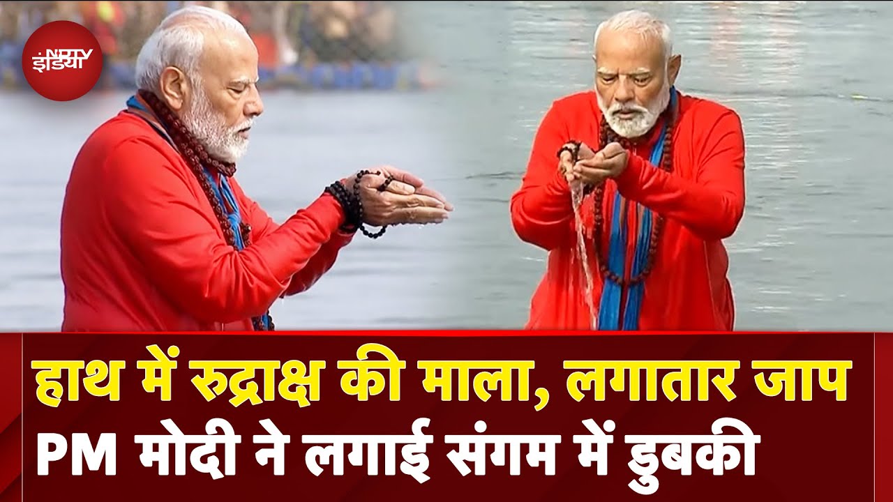 Video: PM Modi In Mahakumbh 2025: पीएम मोदी ने त्रिवेणी संगम में किया पवित्र स्नान | Prayagraj | UP News
