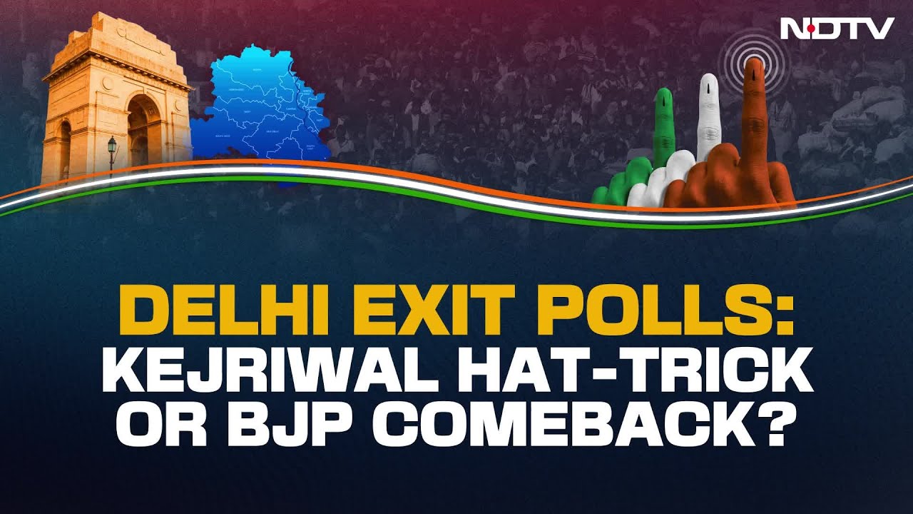 Exit Polls Result | Exit Polls Predict BJP Comeback In Delhi, AAP Out