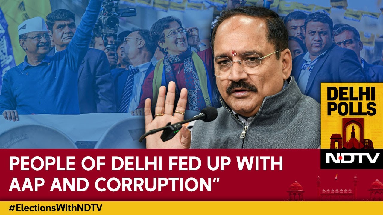 Delhi BJP Chief: “Knew From Day 1 People Of Delhi Fed Up With AAP..."