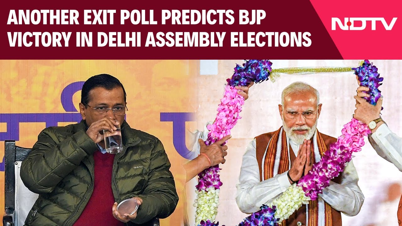 Another Exit Poll Predicts BJP Victory In Delhi Assembly Elections