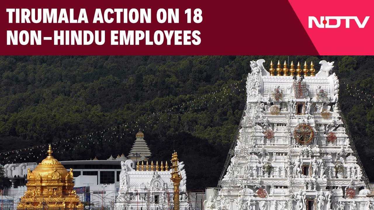 TTD Action On 18 Non-Hindu Employees Sparks Politics
