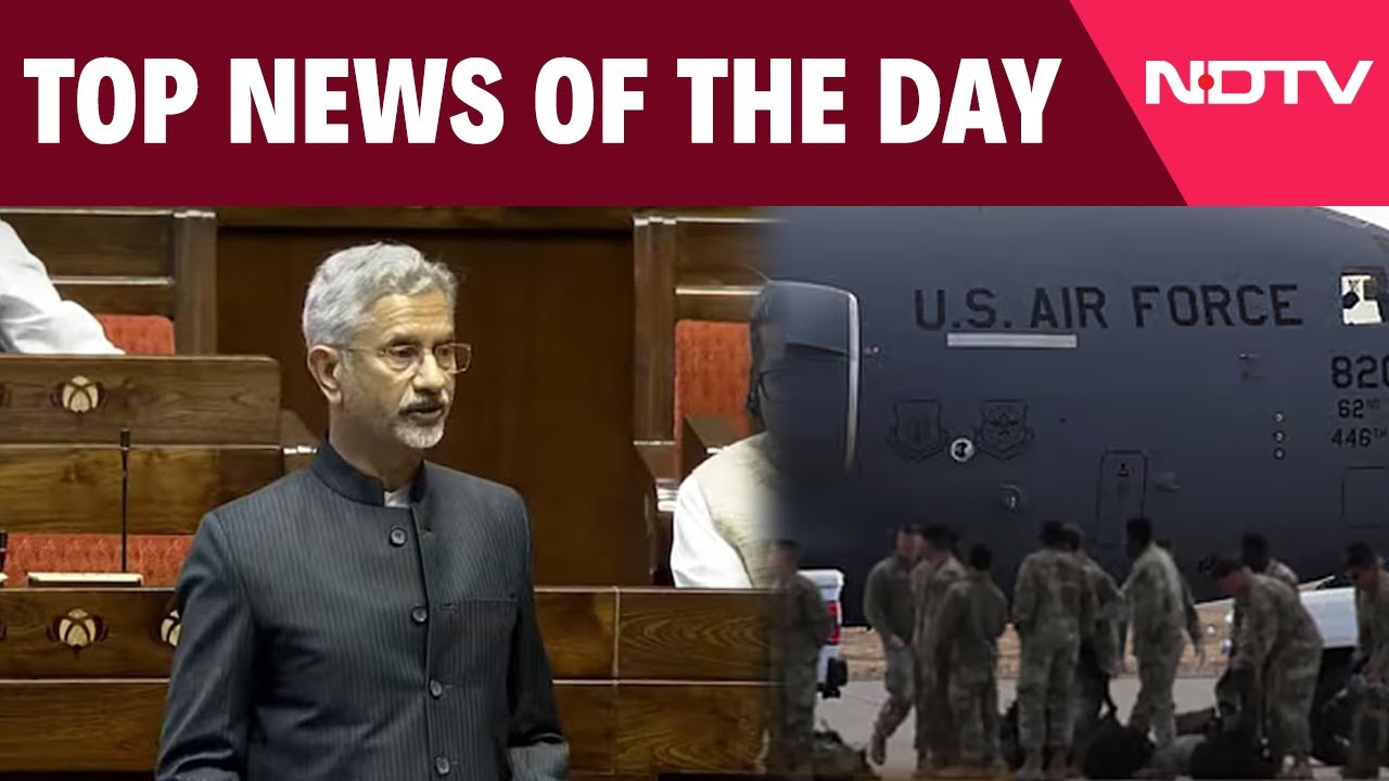 US Mass Deportation | Indians Deported | US Mass Deportation | Biggest Stories Of February 06, 2025