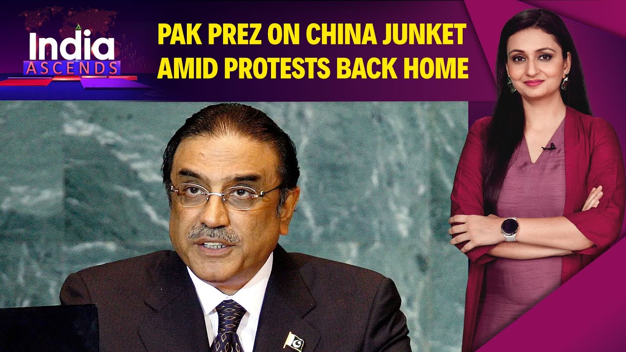Pak President Zardari On China Junket Amid Anti-Cybercrime Amendment Protests Back Home