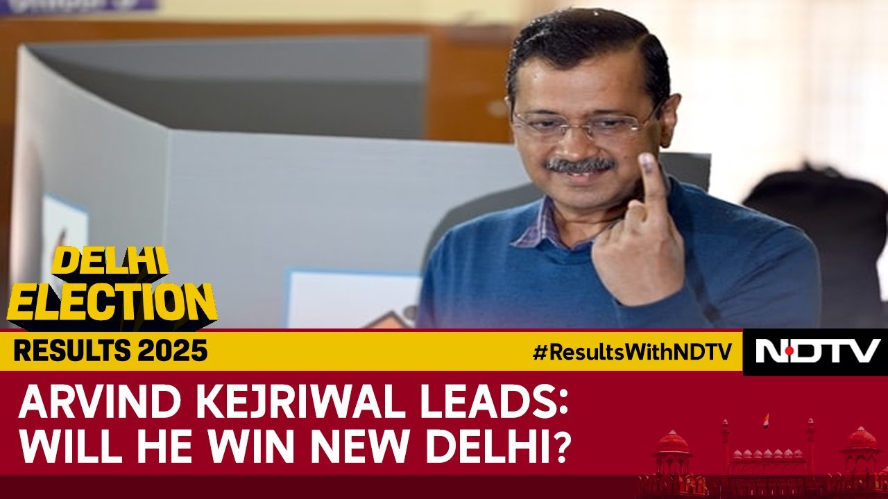 Video : Arvind Kejriwal Leads From New Delhi, Will He Make A Comeback?