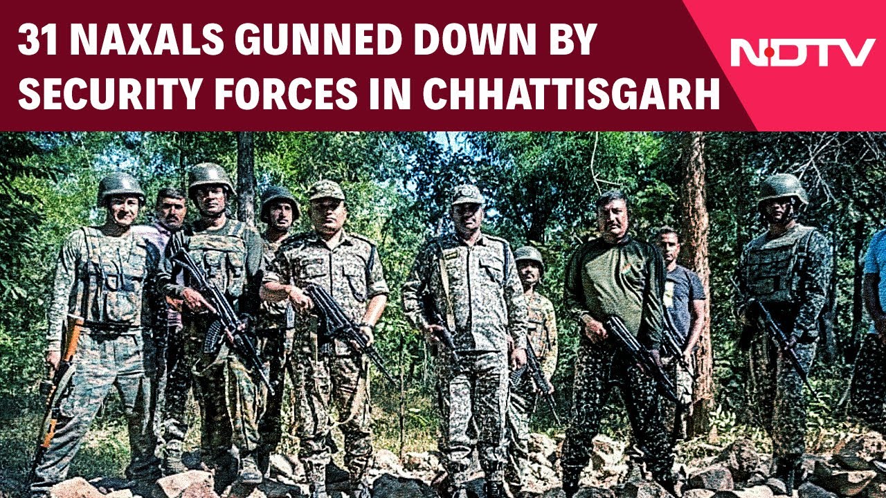 Chhattisgarh Naxal Encounter: 31 Killed in Bijapur