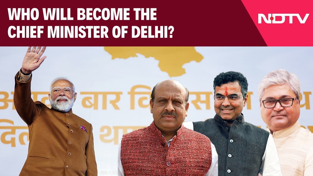 Video: Who Will Become Chief Minister Of Delhi? BJP Top Brass To Decide