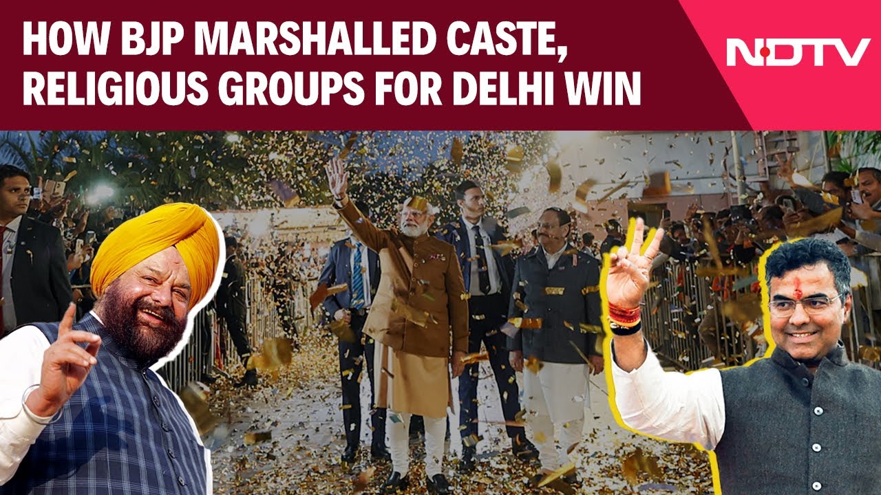 How BJP Marshalled Caste, Religious Groups To Script Big Delhi Win