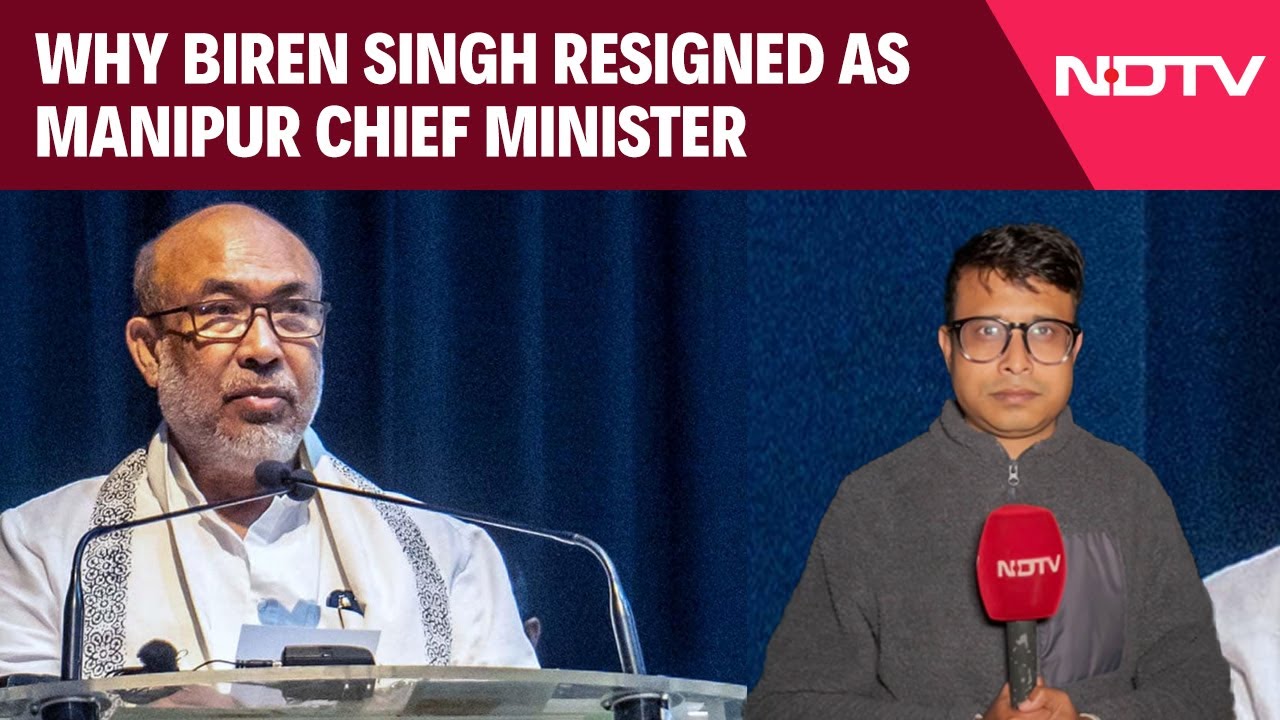Manipur News Today | Biren Singh Quits As Chief Minister 2 Years After Manipur Violence Began
