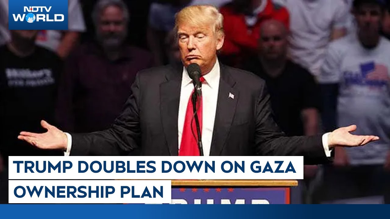 Donald Trump | Trump Doubles Down On Gaza Ownership Plan
