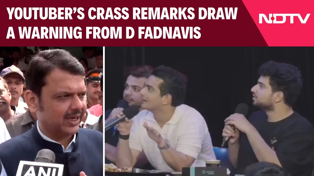 Ranveer Allahbadia Recent Controversy | YouTuber's Crass Remarks Draw A Warning From D Fadnavus