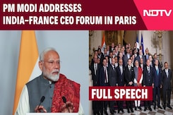 PM Modi Addresses India-France CEO Forum, Says Right Time To Invest In India PM Modi Addresses India-France CEO Forum, Says Right Time To Invest In India