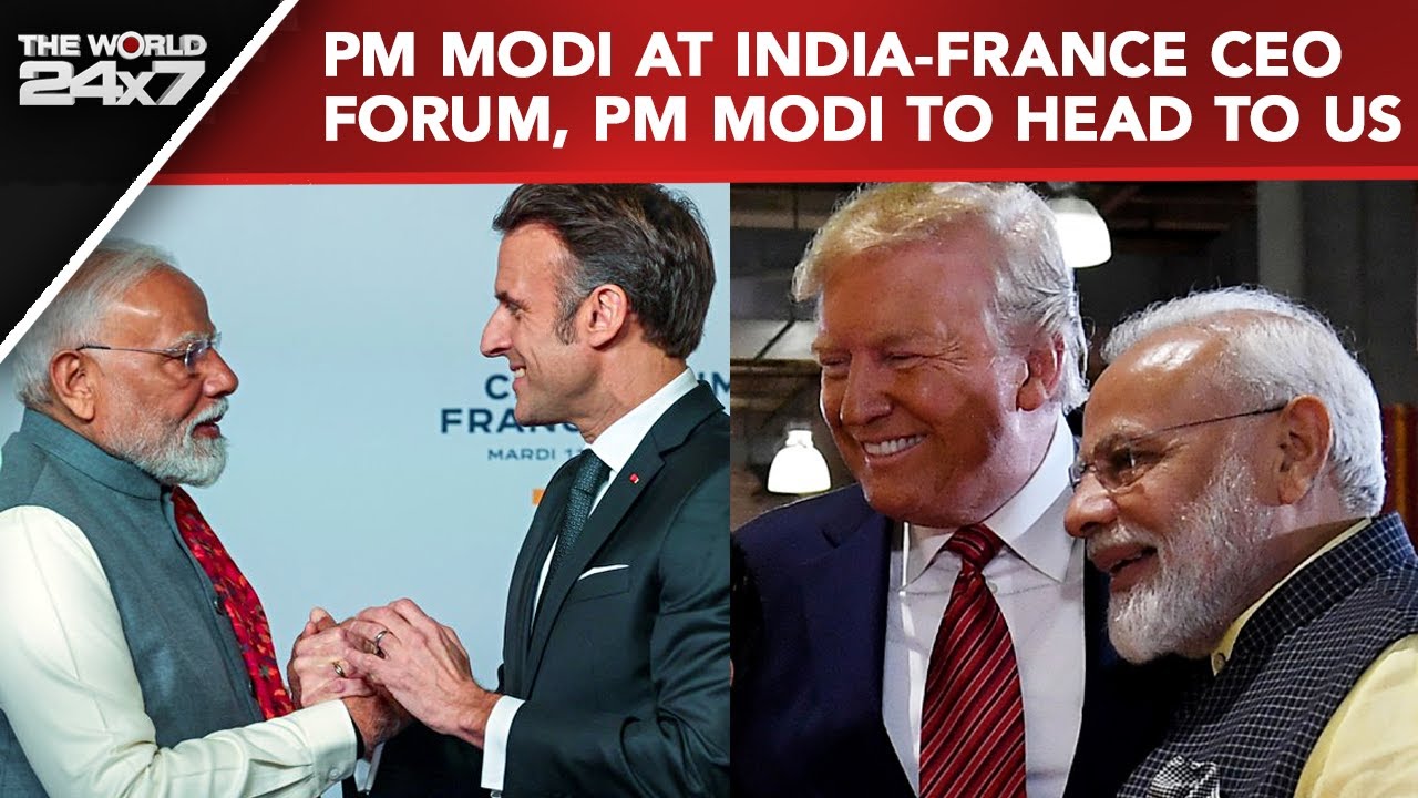 Video : PM Modi At India-France CEO Forum, PM Modi To Head To US