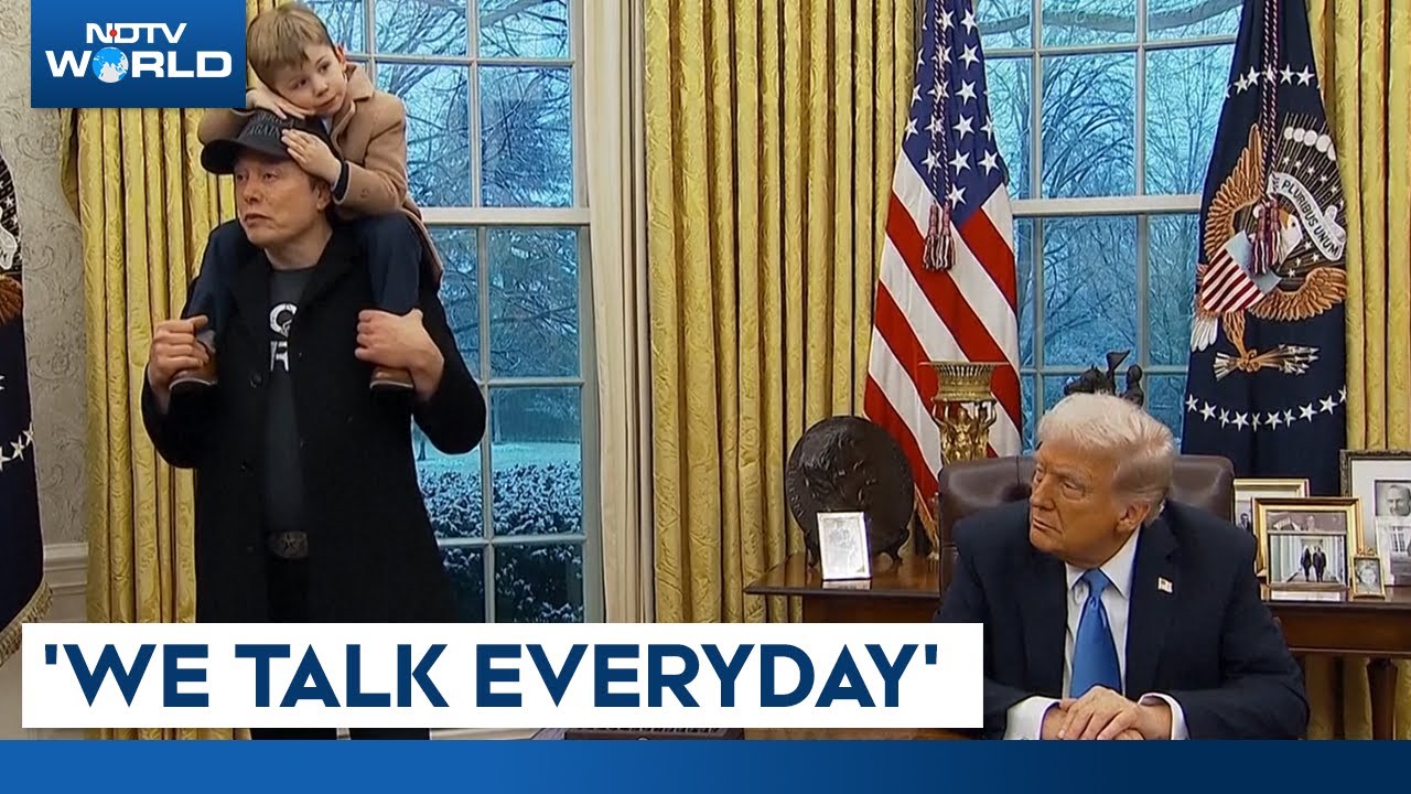 Musk Says He and Trump Talk Almost Every Day