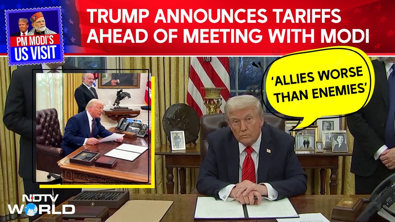Trump Tariffs | 'Allies Often Worse Than Enemies': Trump Announces Reciprocal Tariffs